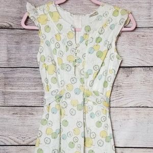 Vintage 90's Apple Print Dress